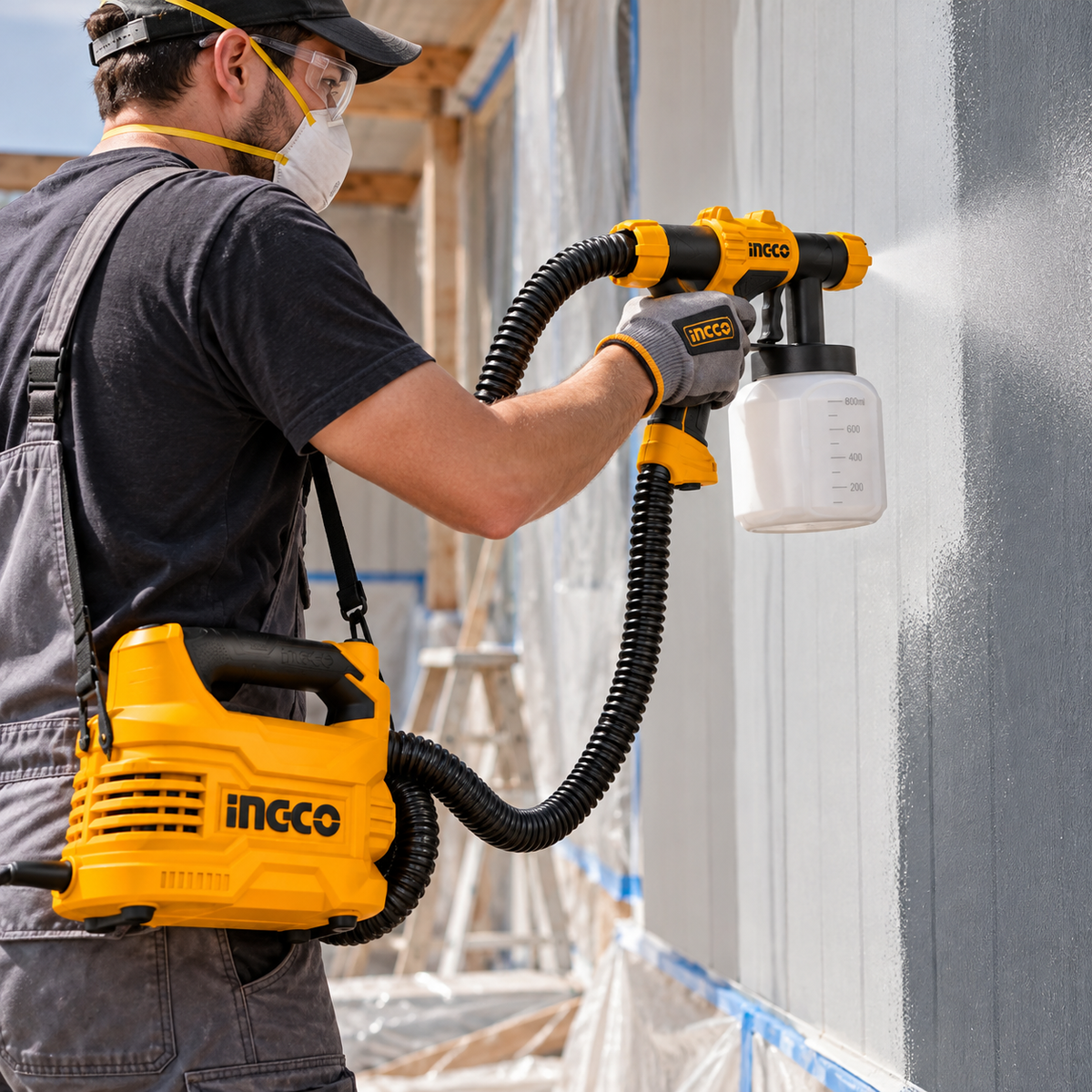 PISTOLA DE PINTAR ELECTRICA INGCO 550W