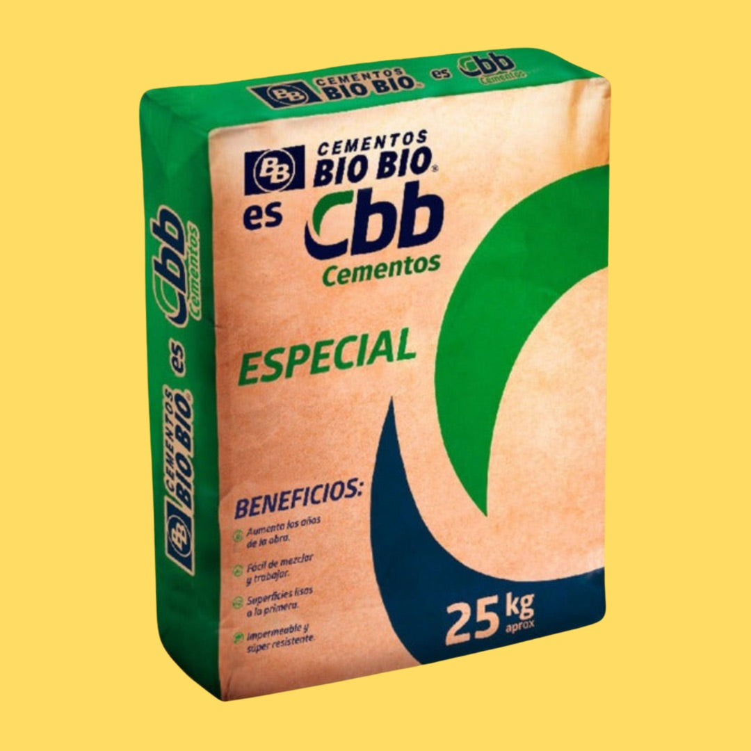 🔥Cemento CBB Bio-Bio – Saco 25 kg