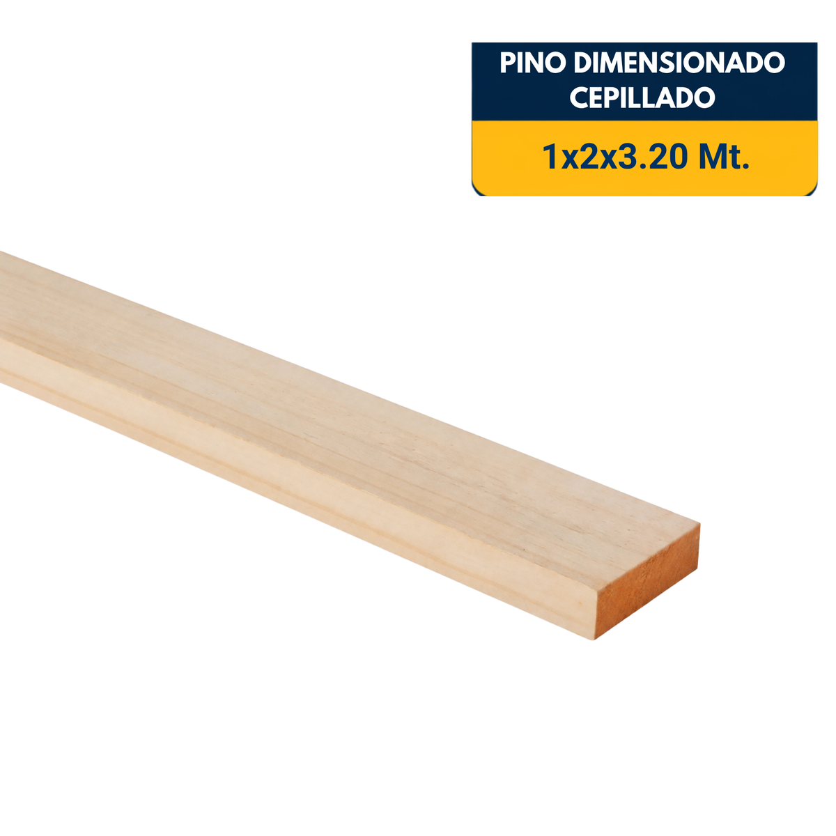 PINO CEPILLADO 2x1x3.2Mt.