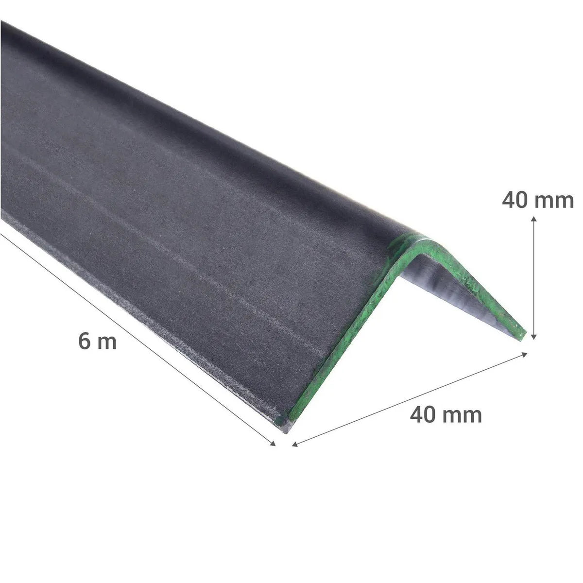 ANGULO DOBLADO DE ACERO DE (40X40X3mm) EN 6Mt