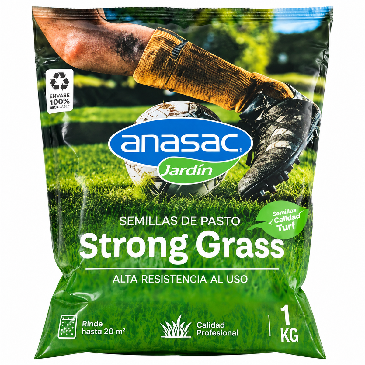 Semilla de Pasto Strong Grass (Alta Resistencia) 1Kg