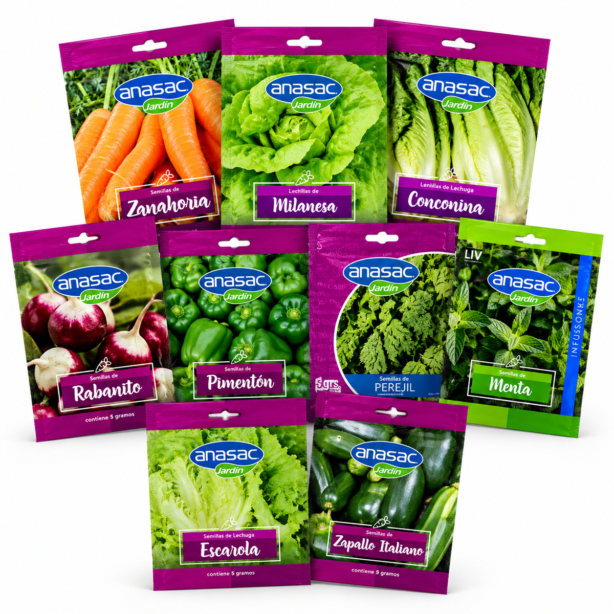 Semillas de hortaliza Anasac 5 gr