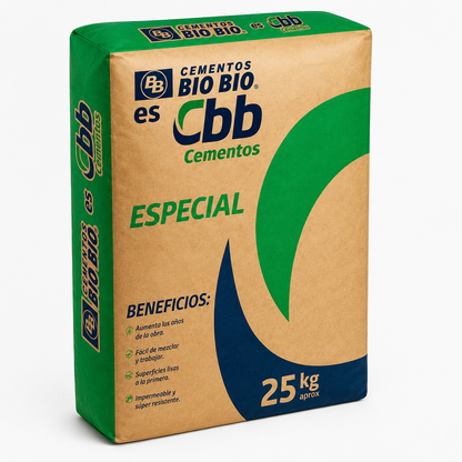 Cemento CBB Bio-Bio – Saco 25 kg (precio por unidad)