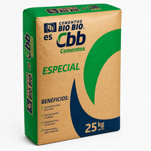 Cemento CBB Bio-Bio – Saco 25 kg (precio por unidad)