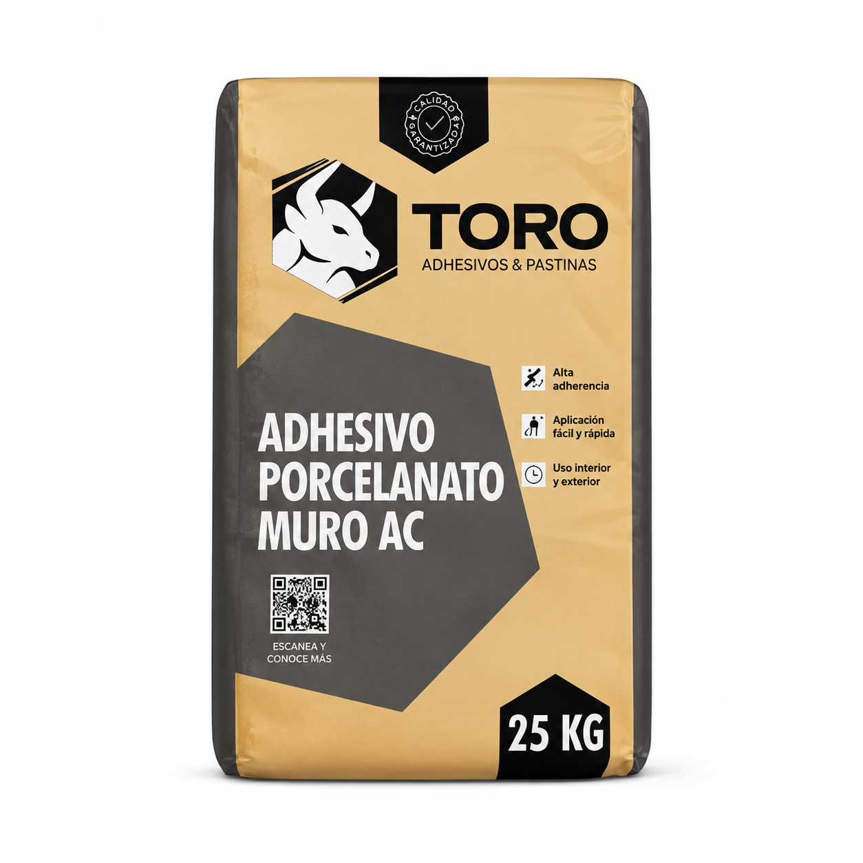 ADHESIVO 25KG  PORCELANATO AC (Venta por pallet) 72 Un.