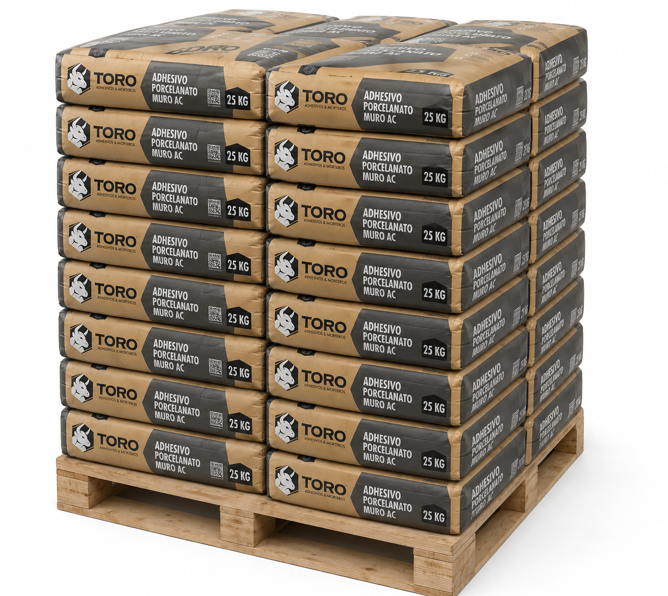 ADHESIVO 25KG  PORCELANATO AC (Venta por pallet) 72 Un.