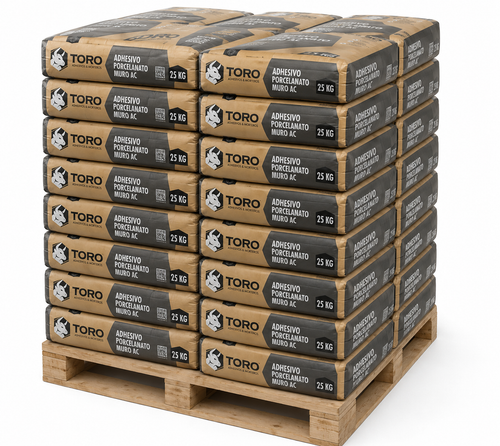 ADHESIVO 25KG  PORCELANATO AC (Venta por pallet) 72 Un.