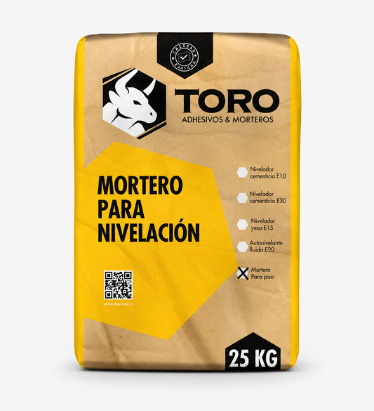 Mortero de Nivelación Toro – Saco 25 kg