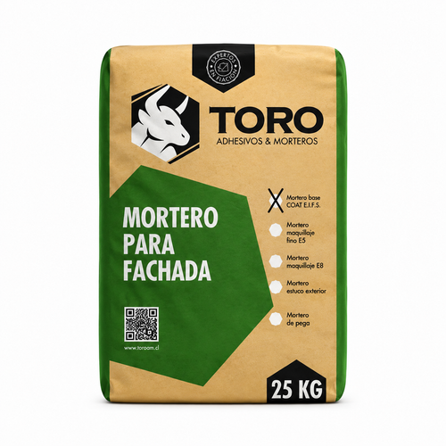 MORTERO 25Kg ESTUCO FACHADA (Venta por Un)