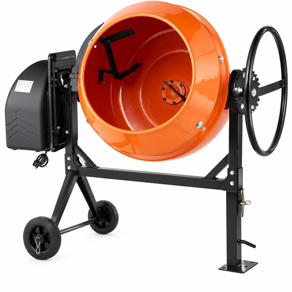 TROMPO BAUKER DE VOLTEO 130 LITROS 0.80 HP.