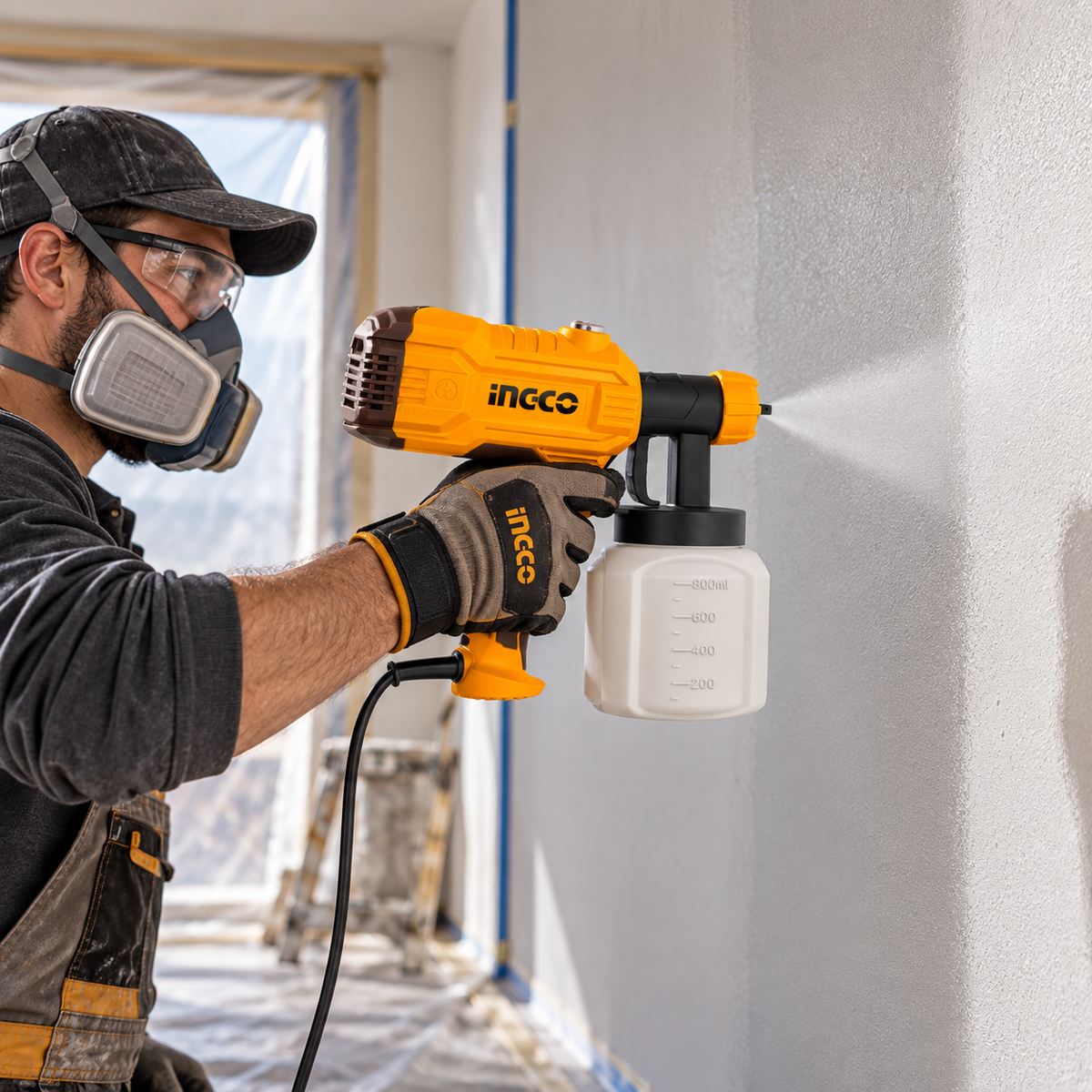PISTOLA DE PINTAR ELECTRICA INGCO 450W