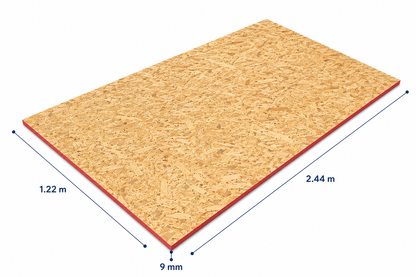 OSB IMPORTADO DE 9mm (Venta por Pallet) 90Un.