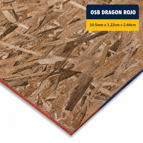 OSB DRAGON ROJO DE 10.5mm (Venta por Un).