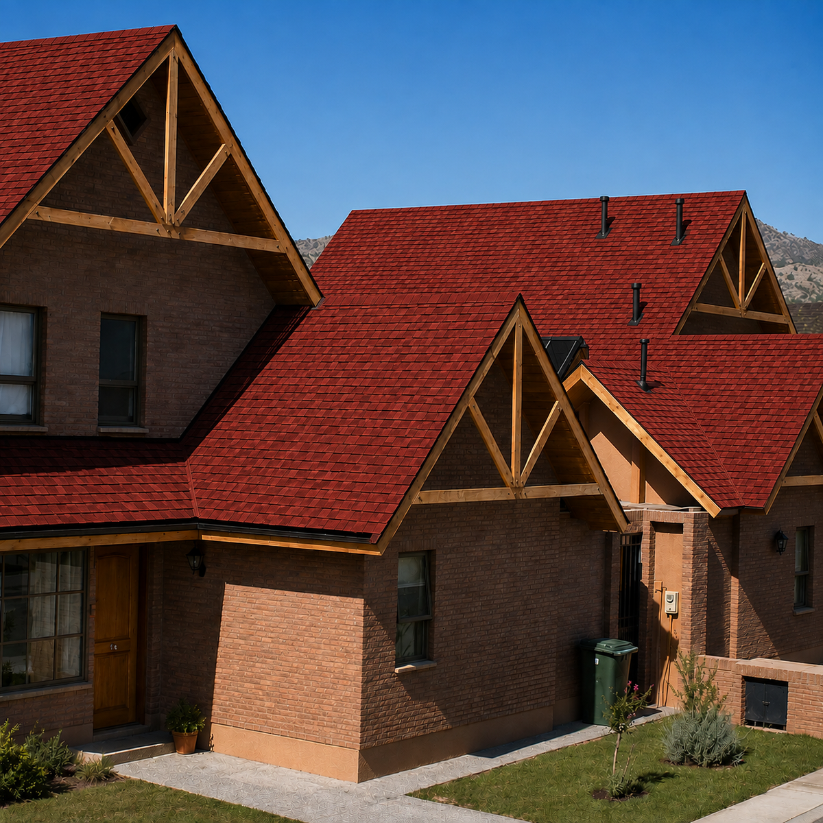 Teja Asfáltica Roja 3.1 m²