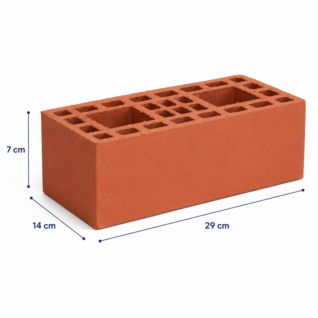 LADRILLO PRINICESA (29 X 14 X 7cm) VENTA POR UNIDAD