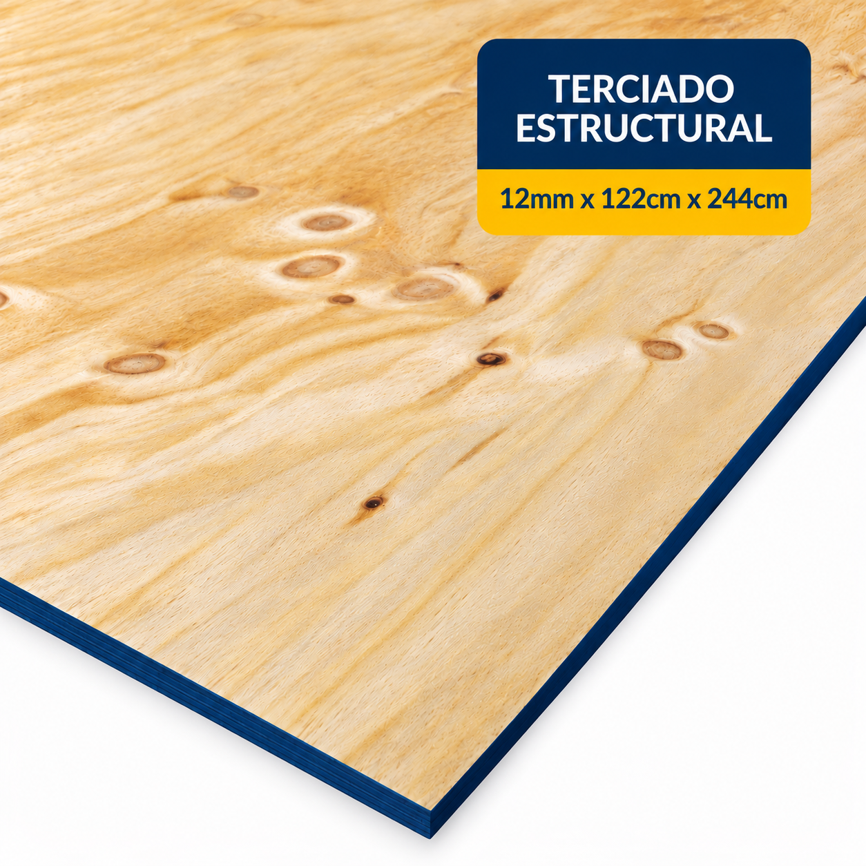 TERCIADO ESTRUCTURAL DE PINO EN 12mm