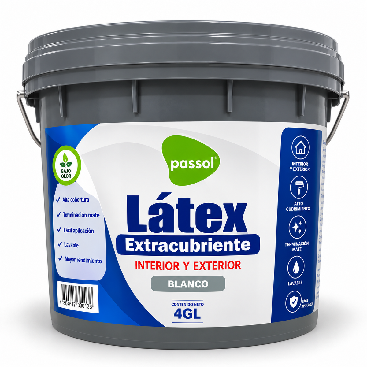 LATEX EXTRACUBRIENTE PREMIUM BLANCO TINETA