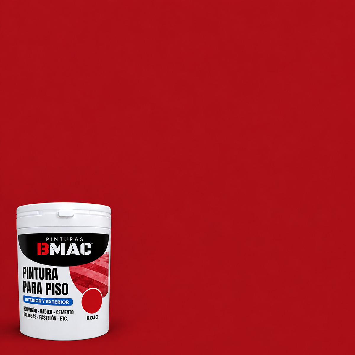 PINTURA PARA PISO BMAC (ROJO) GALON