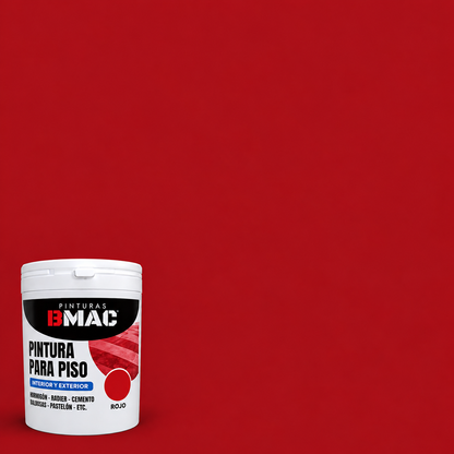 PINTURA PARA PISO BMAC (ROJO) GALON