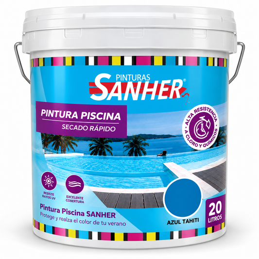 PINTURA PARA PISCINA SANHER (TAHITI) TINETA