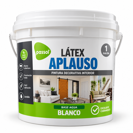 LATEX APLAUSO BLANCO GALON