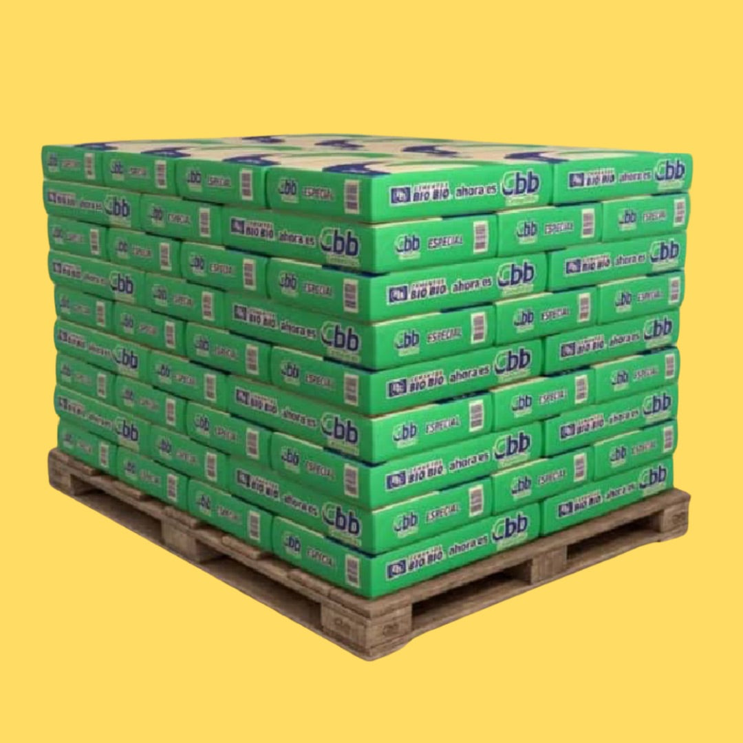 🔥 Cemento por Pallet (72 Sacos)