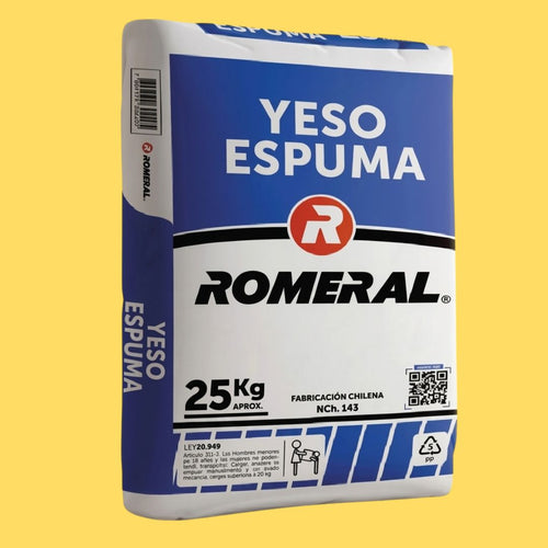 Yeso Espuma Romeral – Saco 25 kg