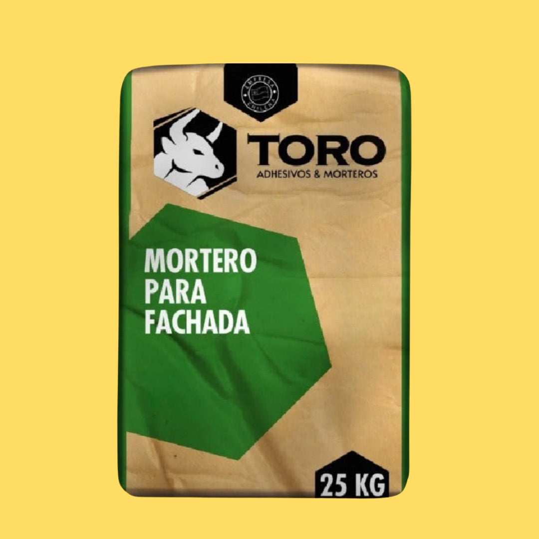 🔥 Mortero Estuco Fachada 25kg por Pallet (72 Sacos)