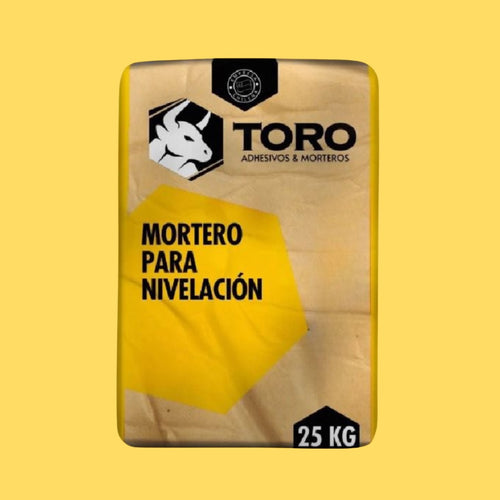 🔥Mortero de Nivelación Toro – Saco 25 kg