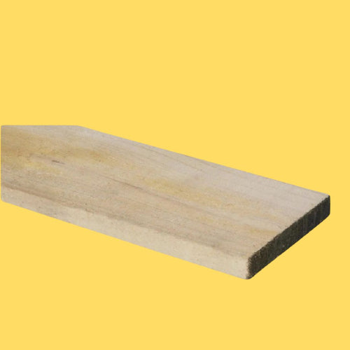 Pino Dimensionado Verde 1” x 5” Bruto