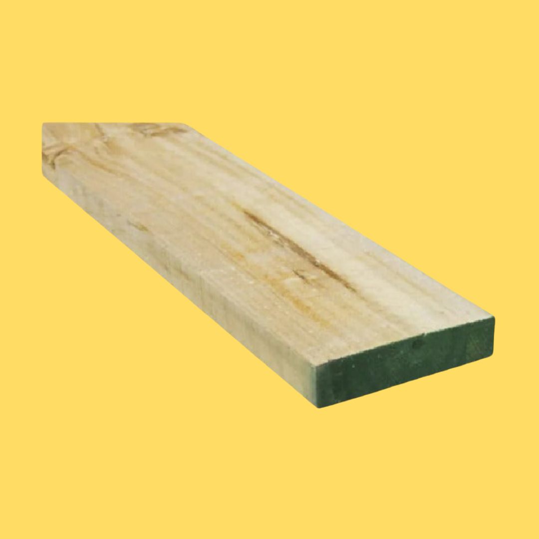 Pino Dimensionado Verde 2” x 5” Bruto