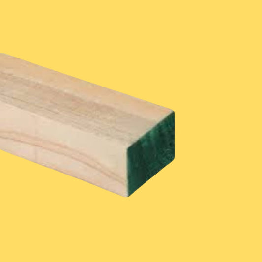 Pino Dimensionado Verde 2” x 3” Bruto