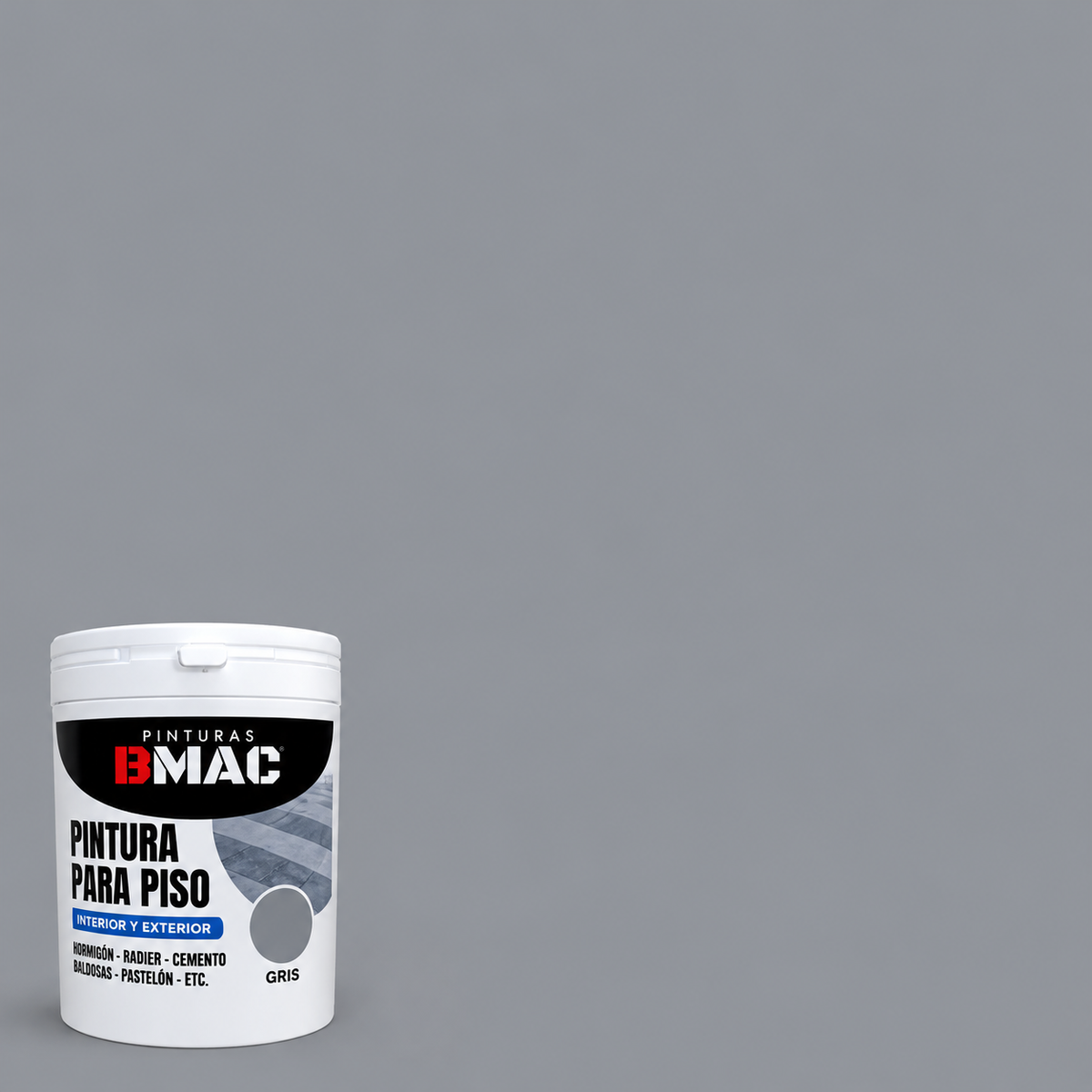 PINTURA PARA PISO BMAC (GRIS) GALON