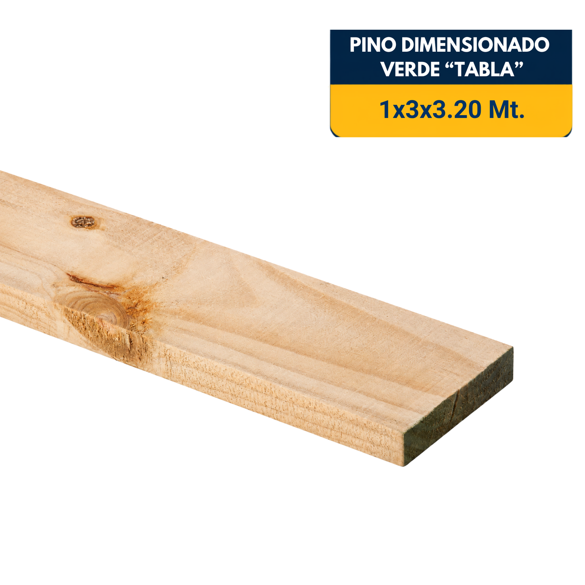 Pino Dimensionado Verde 1x3