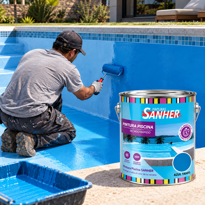 PINTURA PARA PISCINA SANHER (TAHITI) GALON