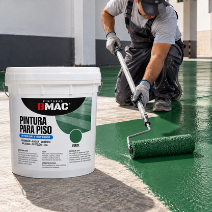 PINTURA PARA PISO BMAC (VERDE) GALON