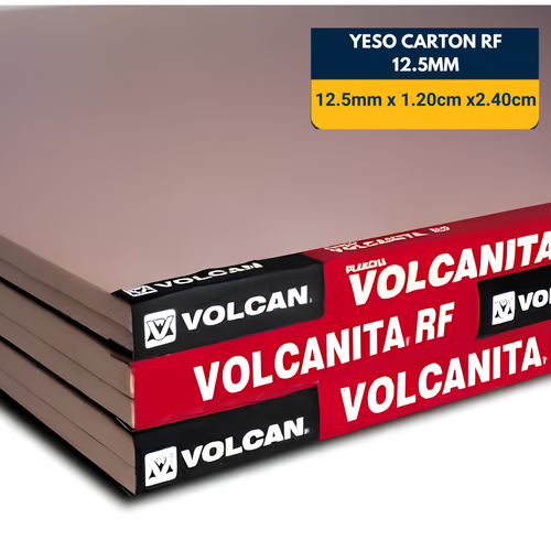 YESO CARTON RF DE 12.5mm (Venta por Unidad)