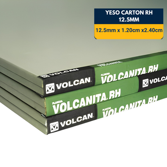 YESO CARTON RH DE 12.5mm (Venta por Unidad)