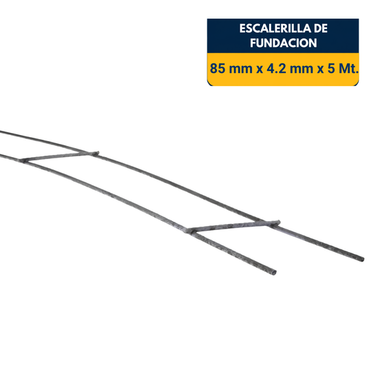 ESCALERILLA DE FUNDACION  – 85 x 4.2 mm | Largo 5 m