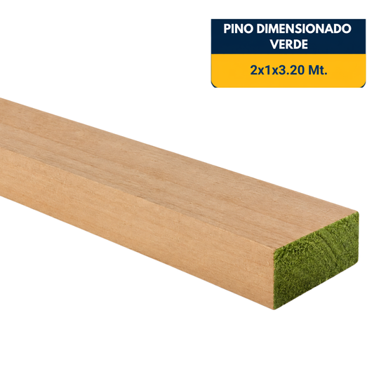 PINO DIMENSIONADO 2x1x3.2Mt